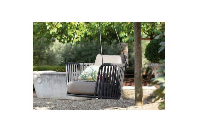 Granada Fauteuil suspendu acier 4