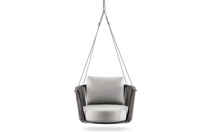 Granada Fauteuil suspendu acier 3