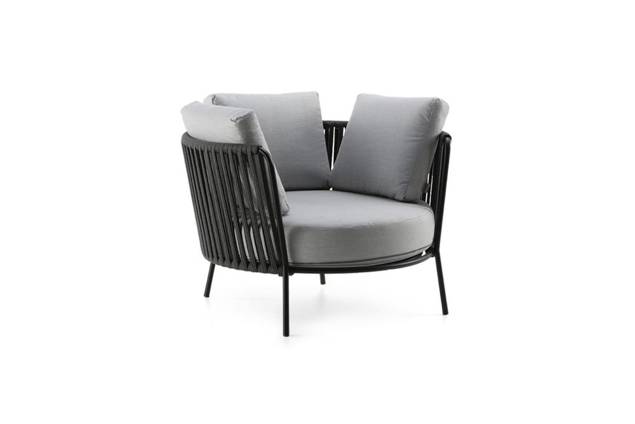 Granada Fauteuil lounge maxi acier