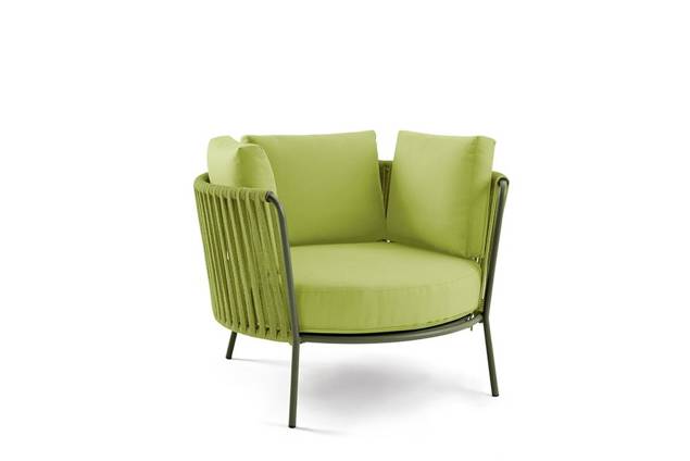 Granada Loungesessel maxi Stahl