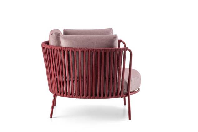 Granada Fauteuil lounge maxi acier 1