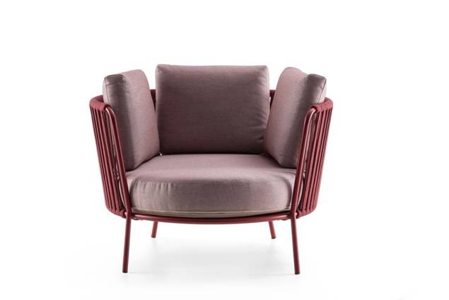 Granada Fauteuil lounge maxi acier 3