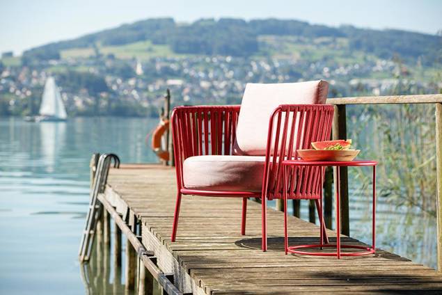 Granada Loungesessel Stahl 8