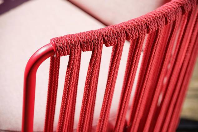 Granada Fauteuil lounge acier 6