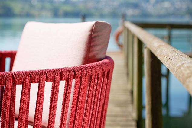 Granada Fauteuil lounge acier 7