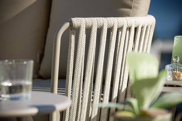 Granada Loungetisch Stahl 3-teilig Ø 40 cm 2