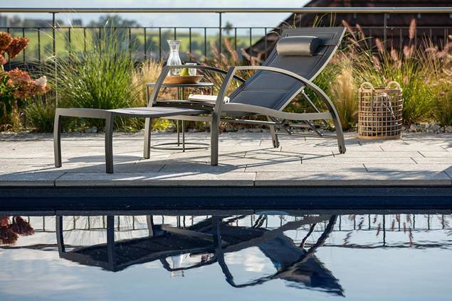 Granada Table de salon acier Ø 43 cm 6