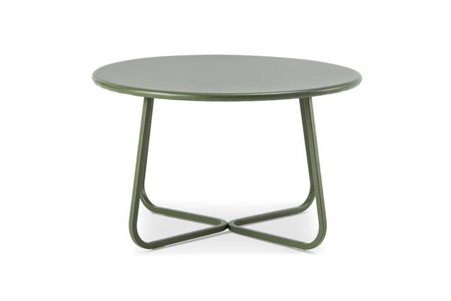 Granada Table de salon acier Ø 65 cm 1