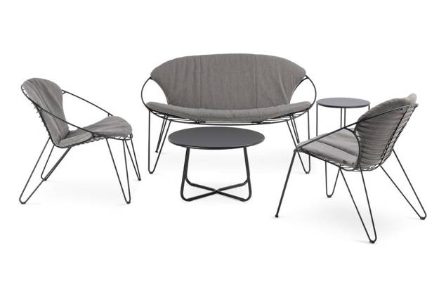 Granada Loungetisch Stahl Ø 65 cm 1