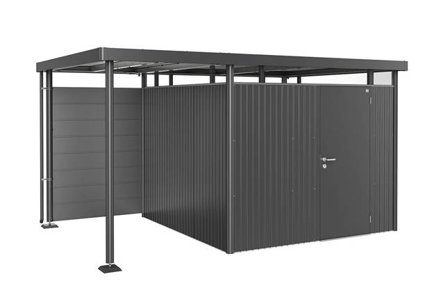 HighLine® Rückwand für Seitendach Stahl