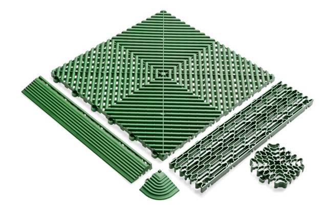 HUSO II Bodenplatte Kunststoff 1