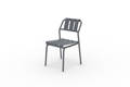 Iseo Gartenstuhl stapelbar Aluminium 