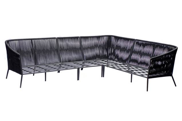 Kapstadt 2er Loungebank Aluminium 3