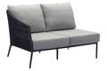 Kapstadt Gartenlounge Set Aluminium/Rope 7
