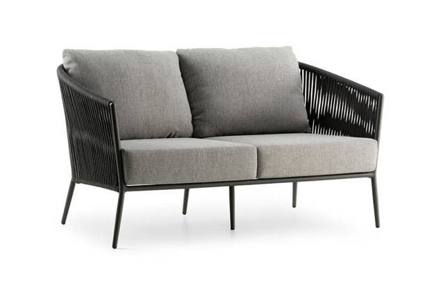Kapstadt 2er Loungebank Aluminium 2