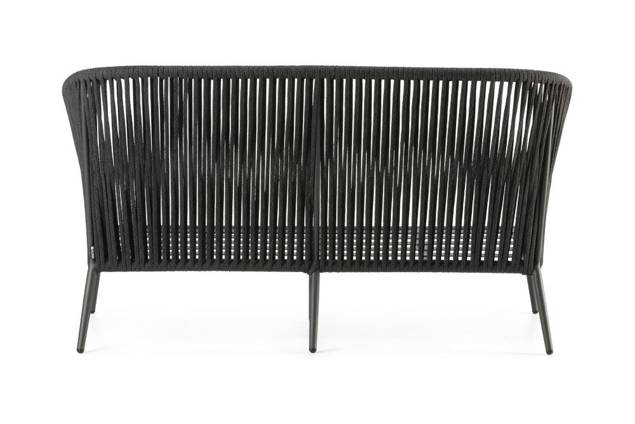 Kapstadt 2er Loungebank Aluminium 4