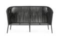 Kapstadt 2er Loungebank Aluminium 5