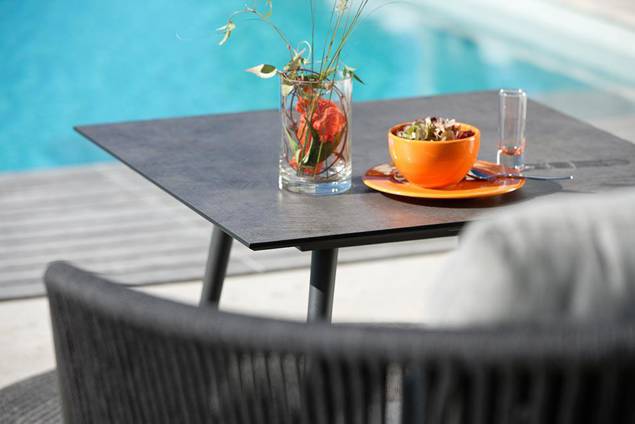 Kapstadt 2er Loungebank Aluminium 7