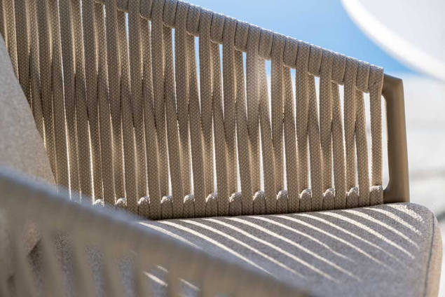 Kapstadt Chaise de jardin aluminium 10