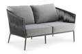 Kapstadt Gartenlounge Set Aluminium/Rope 38