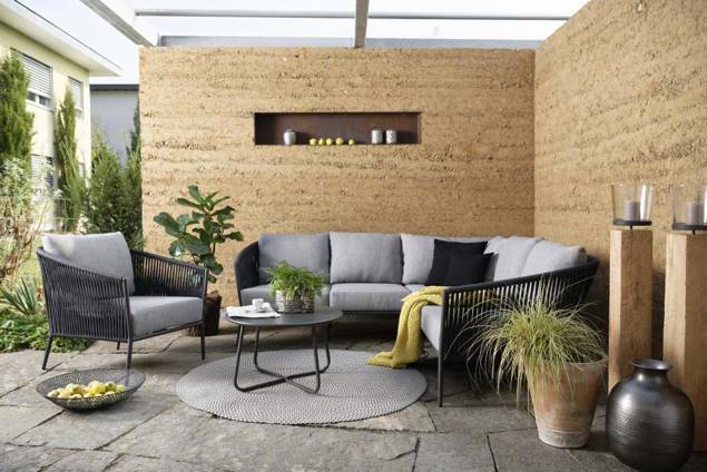 Kapstadt Loungeecke Aluminium 3