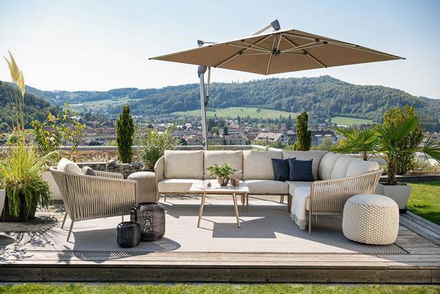 Kapstadt Angle de lounge aluminium 7