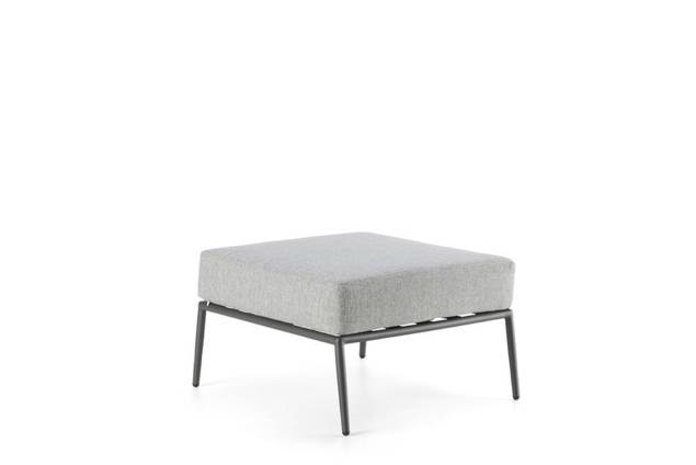 Kapstadt Tabouret lounge aluminium 2