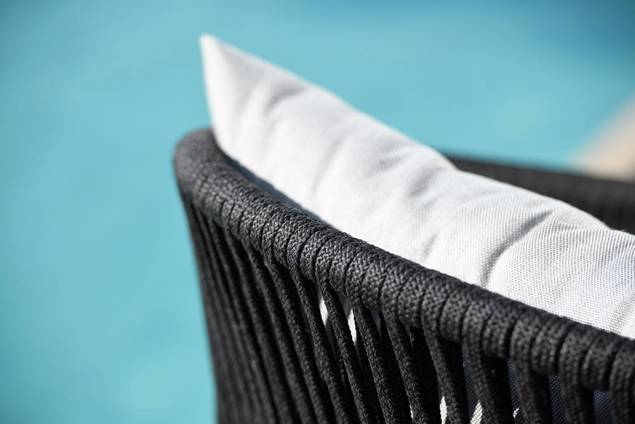 Kapstadt Loungesessel klein Aluminium 9