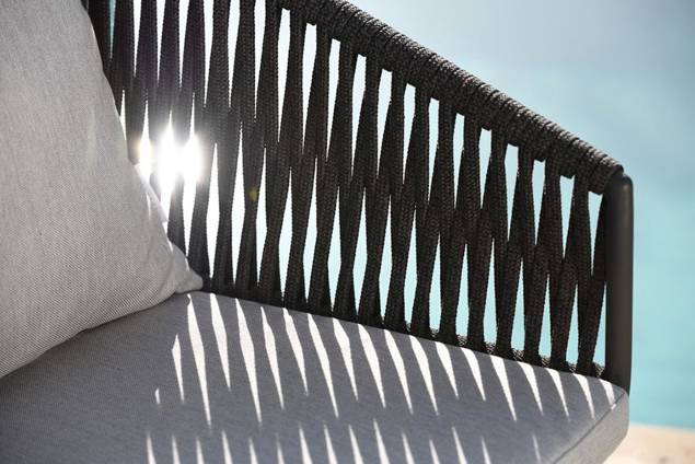 Kapstadt Loungesessel klein Aluminium 10