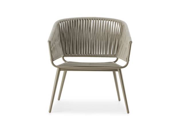 Kapstadt Loungesessel klein Aluminium 5