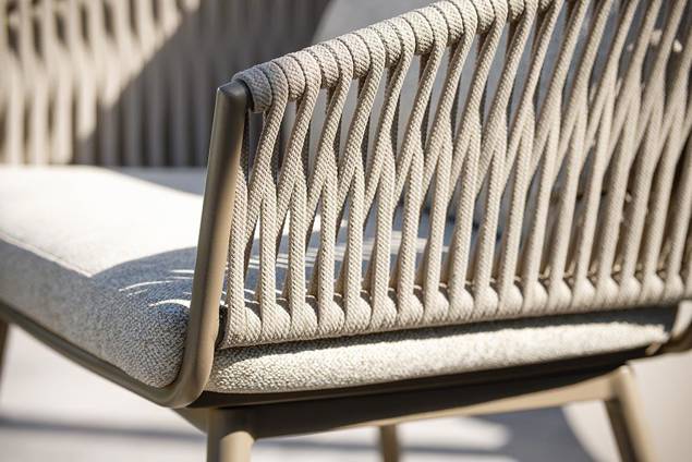 Kapstadt Loungesessel klein Aluminium 9