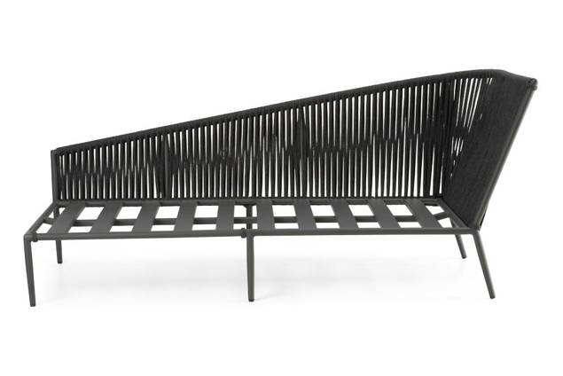 Kapstadt Récamière droite aluminium 5