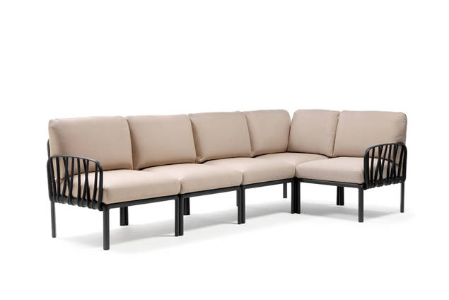 Komodo Gartenlounge Set Kunststoff