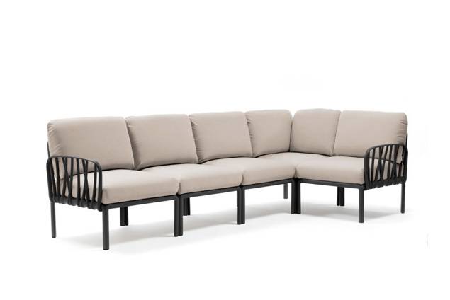 Komodo Gartenlounge Set Kunststoff