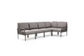 Komodo Gartenlounge Set Kunststoff