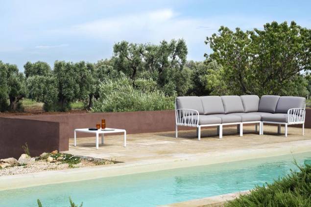 Komodo Loungetisch Kunststoff 70x70 cm 1