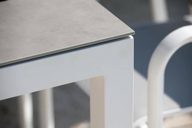 Kos Table de jardin à rallonge aluminium 1