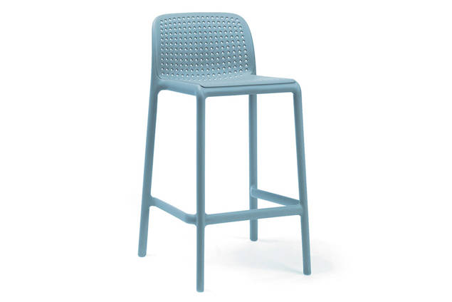 Lido Tabouret de bar mini empilable synthétique
