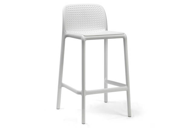 Lido Tabouret de bar mini empilable synthétique