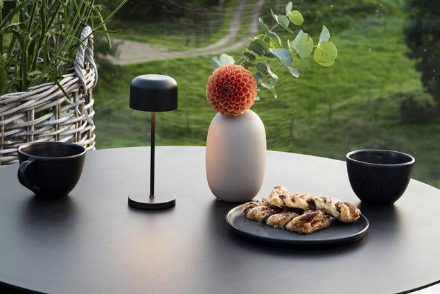 Lille Aussenleuchte mini schwarz 3