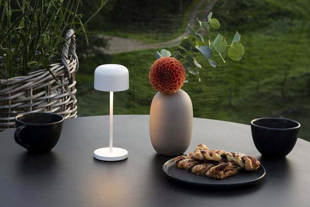 Lille Aussenleuchte mini weiss 3