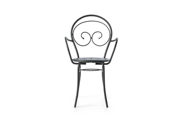 Lille Chaise de jardin empilable acier 3