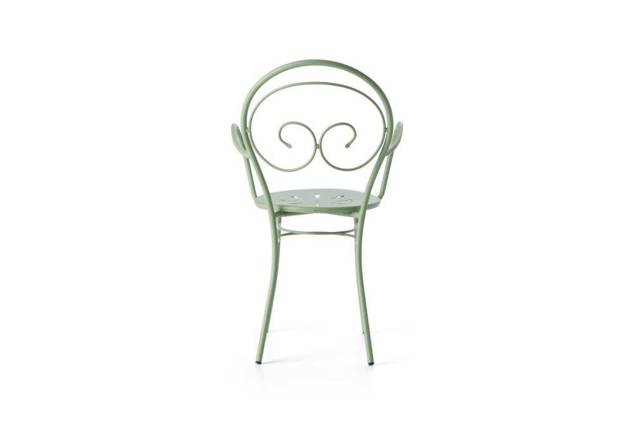 Lille Chaise de jardin empilable acier 2