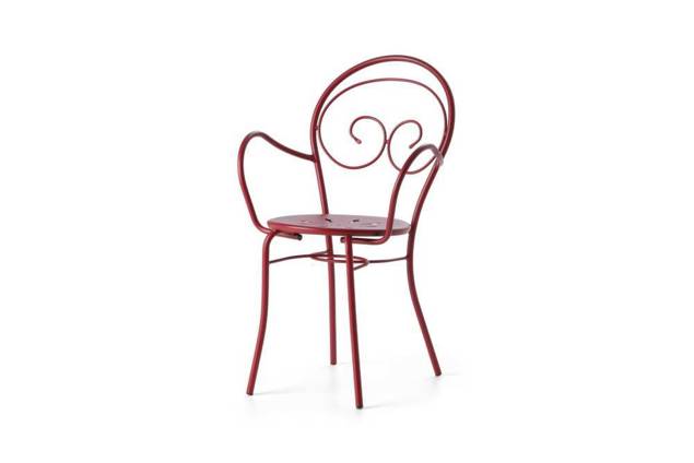 Lille Chaise de jardin empilable acier