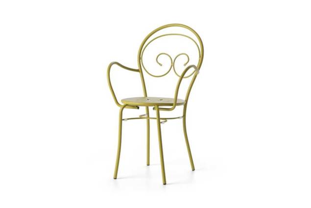 Lille Chaise de jardin empilable acier