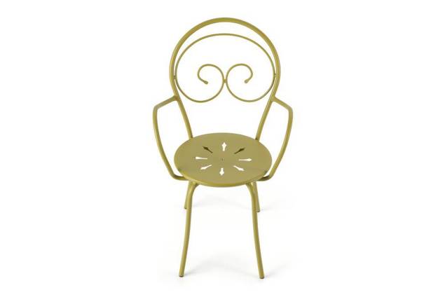 Lille Chaise de jardin empilable acier 3