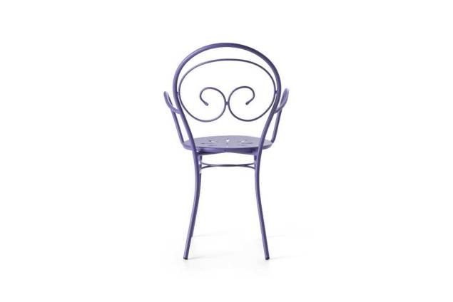 Lille Chaise de jardin empilable acier 2