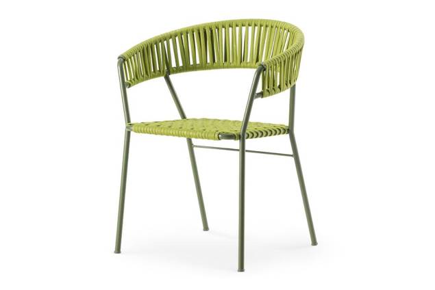 Lima Gartenstuhl stapelbar Stahl