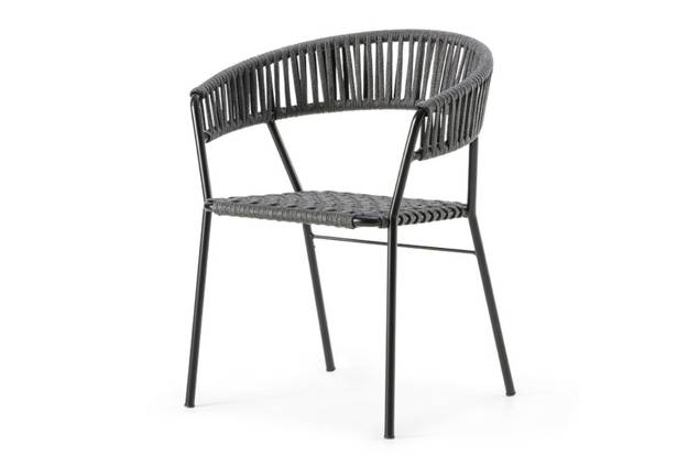 Lima Gartenstuhl stapelbar Stahl