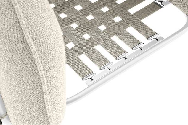 Lipari 2er Loungebank Stahl 4